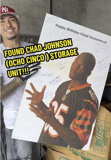 PART 2 COMING SOON! FOUND CHAD JOHNSONS ( OCHO CINCO ) ABANDONED STORAGE UNIT! #storageunitfinds #abandonedstorageunit #storagewars #prietohunters #jackpot #storageauction #ochocinco