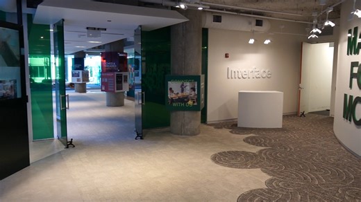 Our NeoCon Shows and Fulton Market showroom was Made For More 💚 Designed with tranquility in mind, we showcased the latest products from Interface, FLOR and nora—including upcoming collections! https://bit.ly/3Vv7sWU --- NeoCon Premiere Products: Interface: Etched & Threaded Collection, Earthen Forms Collection, Open Air Stria, Open Ended; Previews: Etched Earth, Knitstitch, Breakout nora: noraplan convia, noraplan darvia, norament arago, nora 4you FLOR: Squared Away Furniture Partners: Blu Dot