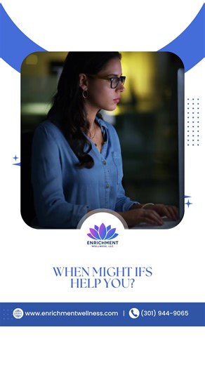 IFS isn’t just for trauma — it can help many of life’s inner struggles. “DM us ‘START’ to check if IFS is right for you. www.enrichmentwellness.com #MentalHealthSupport #TherapyForAll #ifs | Enrichment Wellness, LLC