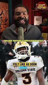 All-Big 12 RB Raleek Brown can give Alabama a run-game? #alabama #rolltide #cfb