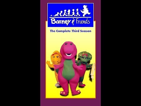 Barney & Friends: The Complete Third Season 1995 VHS (Tape 1) (FAKE)