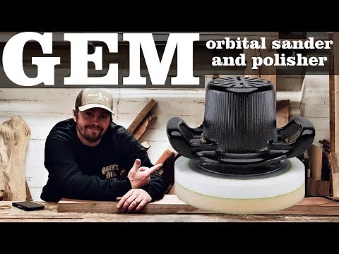 Wood Finish Secret Weapon? GEM Orbital Sander and Polisher | Unboxing | First Look & Review