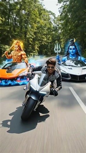 भोलेनाथ रेस छोड़कर चले गए और बजरंगबली ने बचालिया