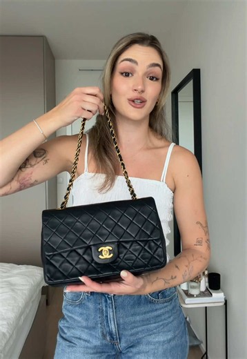 Vintage Chanel Double Flap Bag Unboxing