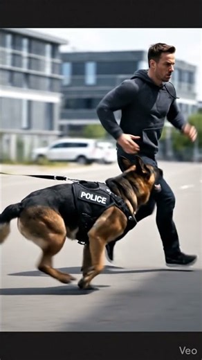 The Moment a Police Dog Caught a Criminal