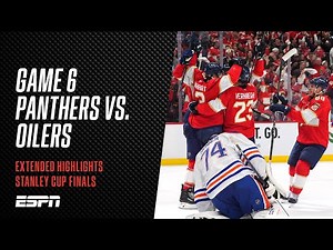 Stanley Cup Finals - Game 6 Highlights: Florida #Panthers vs. Edmonton #Oilers | #NHL #NHLPlayoffs