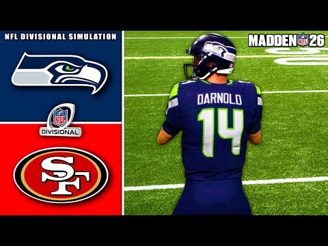 Seahawks vs 49ers Divisional Playoff Simulation Simulation (Madden 26)