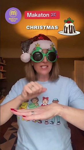 Singing Hands - MAKATON - CHRISTMAS SIGN OF THE DAY #4 - CHRISTMAS PUDDING