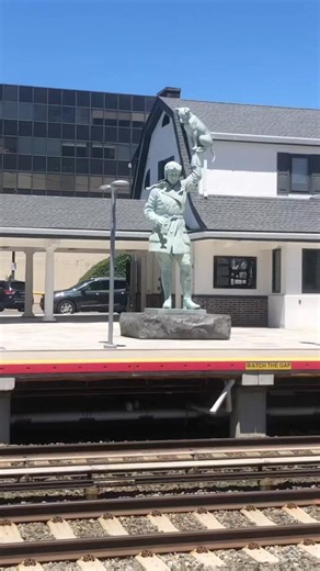 The train station