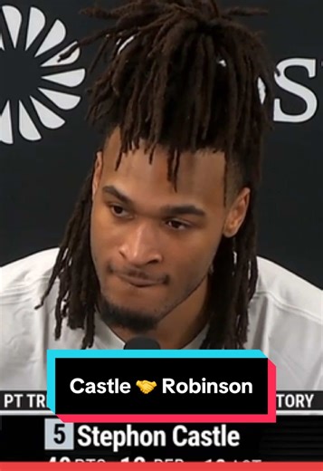 Stephon Castle Joins David Robinson with 40-Point Triple-Double