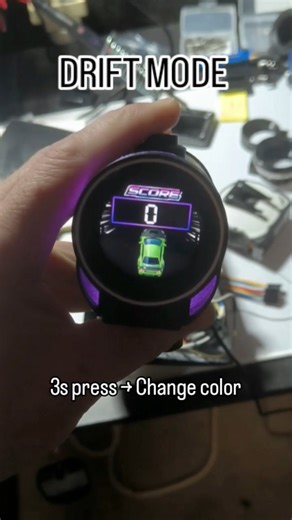 PulseDash on Instagram: "Drift Mode reacts to movement and angle in real time. A short press resets the score. A long press changes the car color (8 available). No car data. No configuration. Everything happens inside PulseDash. #pulsedash #driftmode #cartech #automotivedesign #customelectronics"