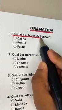 Quiz coletivos #questionário #perguntaserespostas #quiz