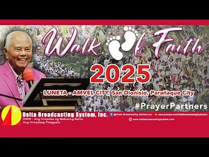 WALK OF FAITH 2025 Saturday Family Appointment with EL SHADDAI April | 12 | 2025