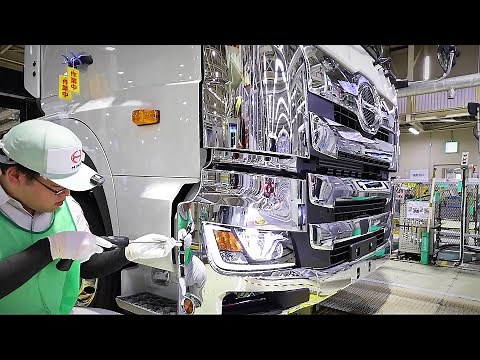 How Hino Trucks Are Made in Japan – Full Factory Tour (Nitta & Furukawa) 🚚🇯🇵