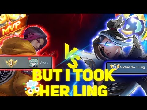 Facing the Real Global #1 Ling — I Took His Ling! 💥MLBB