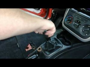 Fiat Grande Punto How to Replace Or Remove Shift Knob