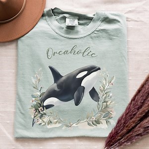 Funny Orca Shirt, Whale T-shirt, Ocean Life Graphic Tee - Etsy Canada
