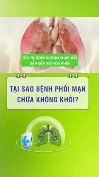 Tại sao bệnh phổi mạn chữa không khỏi? #benhphoi #shorts #biquyetsongkhoe