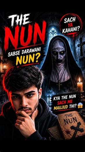 The Nun 😱 Duniya Ki Sabse Darawani Nun? | Horror Story Hindi #shorts