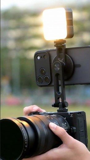 Upgraded Magnetic Phone Mount with Cold Shoes Mount | By JJC