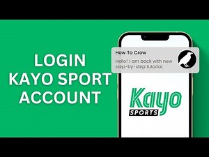 How to Login into Kayo Sport Account