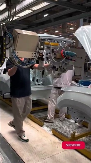What goes inside your car door? #factory #automotive #engineering