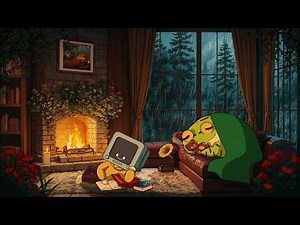a peaceful rainy night 🌧 calm your anxiety, relaxing music [chill lo-fi hip hop beats]