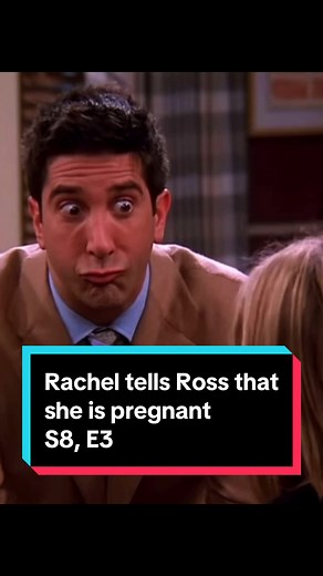 “Friends” - Rachel tells Ross that she is pregnant. S8, E3 #friendstvshow #friendstvshowclips #90stv #2000stv #jenniferaniston #rachelgreen #davidschwimmer #rossgeller #rossandrachel #rachelandross #friendsclips #friends #friendstvofficial #matthewperry