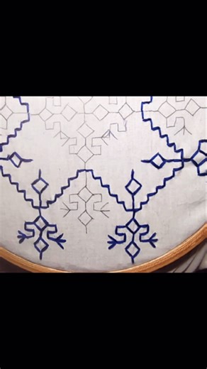 Kasuti hand embroidery #kasuti#handbroidery #zigzagstitch