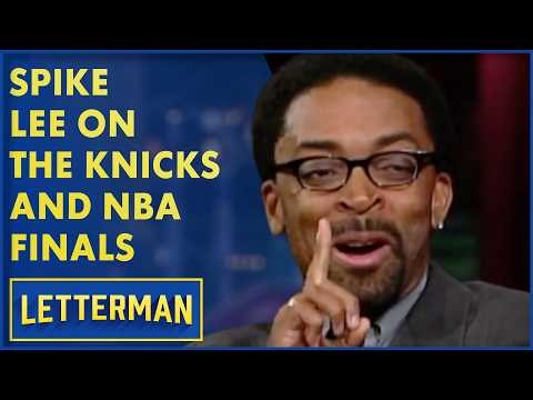 Spike Lee On The New York Knicks And NBA Finals | David Letterman