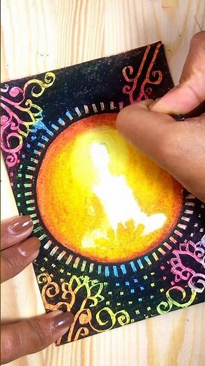 Last minute beautiful Vesak greeting card drawing🌕❤️#art #trending #shorts