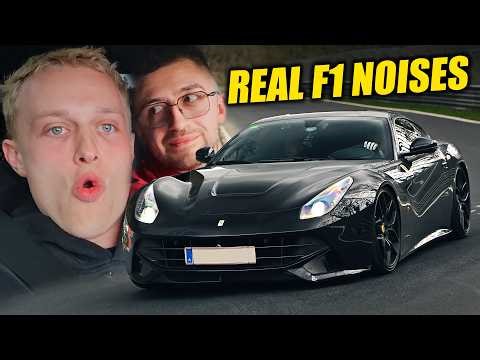LOUD Ferrari F12 vs ‪@schaefchen‬ & Nürburgring