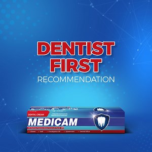 Keep your smile bright and worry-free! Don't let tooth decay ruin your smile! Use Medicam Dental Cream to keep your teeth healthy. When you brush with Medicam twice a day, it helps: Fight cavities Keep your breath fresh Give you a healthy, confident smile Say goodbye to tooth decay worries and hello to a brighter smile! #Medicam #HarRishtaMuskuraye #MedicamDentalCream #DentalHealth #HealthySmile #BrushingTwiceADay #Sensitivity #Bleedinggums #Toothache #Dentalpain #ToothDecay #Cavities #TeethWhit