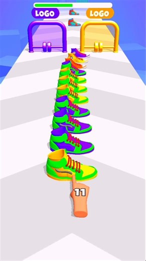 New Beautiful Shoes 👟 Run All Funny Game 😄 #shortsfeed #viralshorts