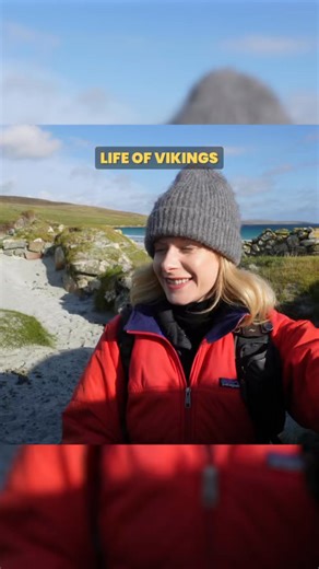 Ruth Aisling on Instagram: "Did you know, the Isle of Unst is home to more Viking longhouses than anywhere else in Europe? Walking through these reconstructed homes brings history to life and you can almost imagine the fires burning and the wind howling outside. 📍Easting Beach, Isle of Unst, Shetland #scottishislandlife #unst #vikinglonghouse #promoteshetland #shetland"