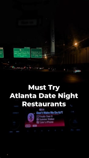 Tyler | If you’re planning a first date, a chill Friday night, or a smooth Saturday vibe, these Atlanta date night restaurant ideas check all the... | Instagram