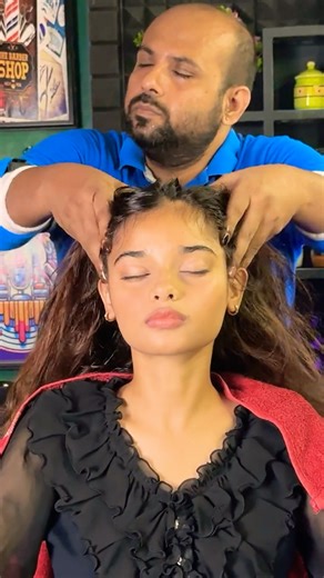 Sleep Inducing ASMR | Hot Oil Head Massage 😴 #ASMR #SleepInducingASMR #HotOilHeadMassage