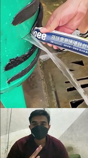 Super Glue Fixes a Leaking Bucket Instantly!