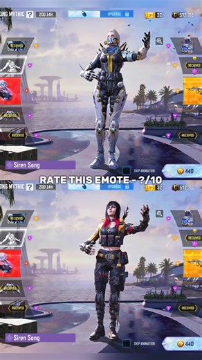 Siren Song Emote #codm