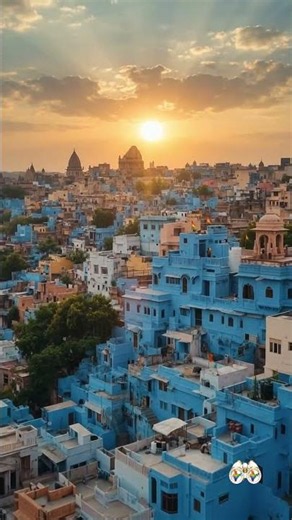 Jodhpur: India's Stunning Blue City 🇮🇳 You Won't Believe This View! 😍
