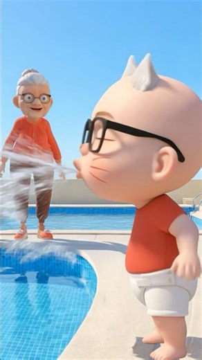 Water cannon skills🔫