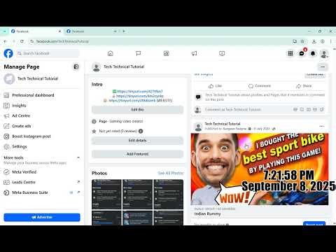 🚫 How To Remove URL Links from Facebook Page Posts – Step by Step Guide 2025