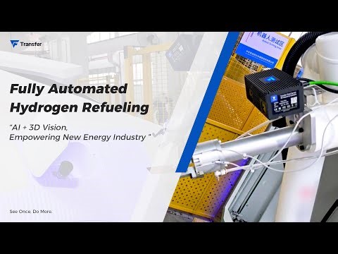 Fully Automated Hydrogen Refueling with 3D Vision Guidance #robot #automaticcharging #automation #AI