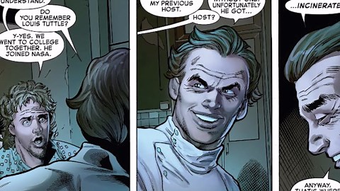 Symbiote Spider-Man Brings Back Mister E