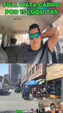 cholo mt4 carro xd #kickperu #parati #kick #cirilotv #taxi #taxidriver