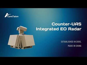 CoreTalon Counter-UAS Integrated EO Radar | All-Weather Multi-Range Drone Defense System