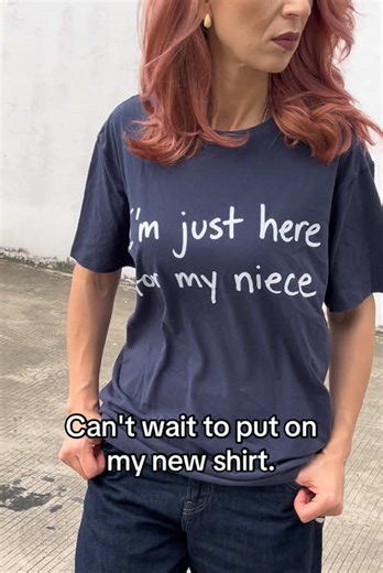 Can't wait to put on my new shirt.#funny #niece #fyp #shirt #tiktokshop