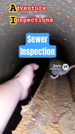 Adventure Inspections | Sewer Inspection #homeinspection #funny