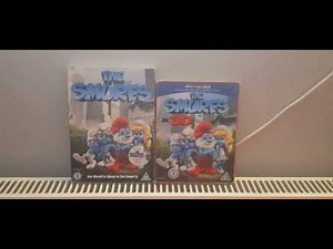 The Smurfs (UK) DVD and Blu-ray 3D Unboxing