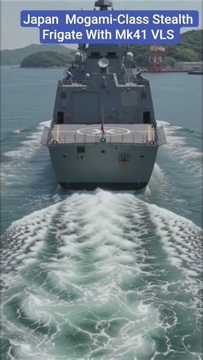 Japan Mogami-Class Stealth Frigate With Mk41 VLS #navy #military
